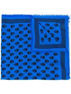Alexander McQueen skull print shawl