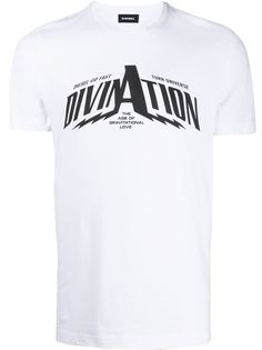 Diesel футболка с принтом Divination