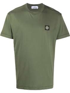Stone Island футболка 24113 с логотипом