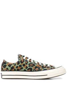 Converse Chuck Taylor leopard-print low-top trainers