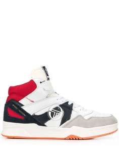 Sergio Tacchini high top colour block sneakers