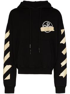 Off-White taped arrows hooded sweatshirt