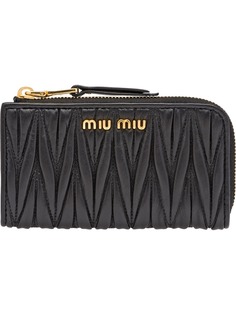 Miu Miu стеганый футляр для ключей