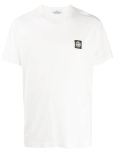 Stone Island short sleeve logo patch T-shirt