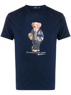 Polo Ralph Lauren футболка с принтом Polo Bear