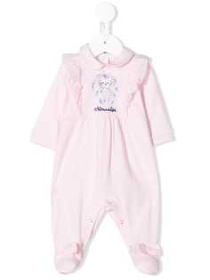 Monnalisa teddybear print babygrow