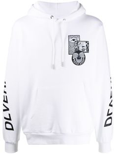 Diesel graphic patch hoodie