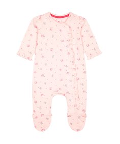 Комбинезон "Котенок и зайчик", розовый Mothercare