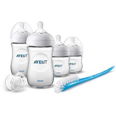 Набор бутылочек для новорожденных Philips Avent Natural