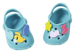 Одежда для куклы Zapf Creation Baby Born Сандали фантазийные Green 824-597G