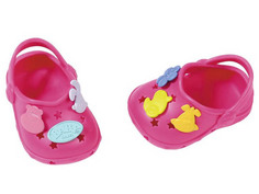 Одежда для куклы Zapf Creation Baby Born Сандали фантазийные Pink 824-597P