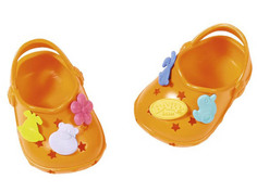 Одежда для куклы Zapf Creation Baby Born Сандали фантазийные Orange 824-597O