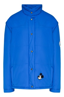Синяя куртка-трансформер Gucci