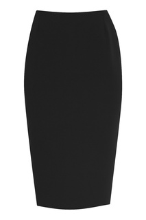 Черная юбка-карандаш с высокой посадкой Marina Rinaldi