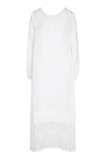 Белое платье с узором Vita Kin