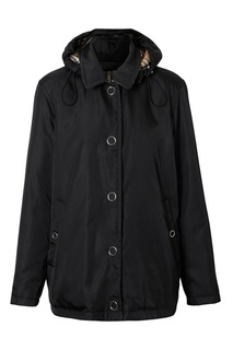 Черная куртка с капюшоном Burberry