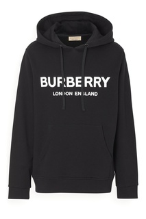 Худи черного цвета Burberry