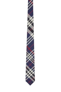 Синий галстук в клетку Burberry