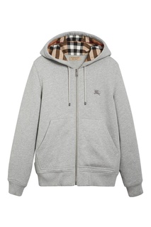 Худи на молнии с карманами Burberry