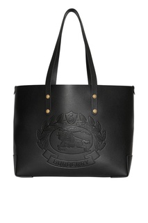 Черная сумка-шоппер прямоугольной формы Burberry