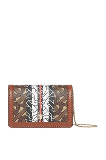 Маленький кошелек из текстиля и кожи Burberry