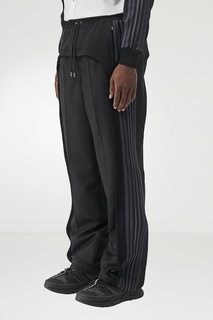 Черные комбинированные брюки Burberry