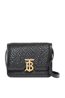 Черная сумка с монограммами Burberry