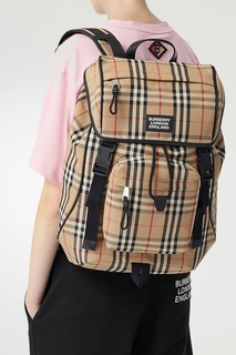Рюкзак из ткани в клетку Burberry