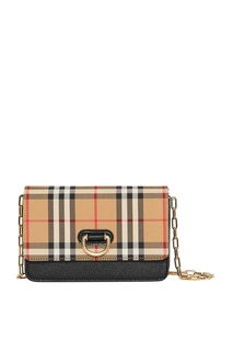 Клетчатая кроссбоди с цепочкой Burberry