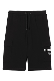 Черные шорты с карманами Burberry
