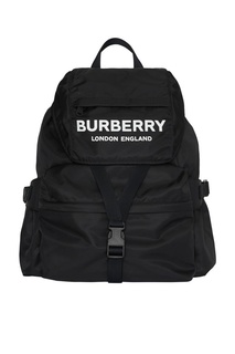 Черный рюкзак с кулиской Burberry