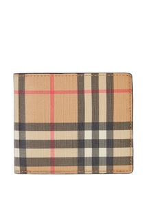 Складной кошелек из хлопка в клетку Vintage Check Burberry