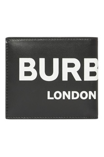 Складной кошелек с контрастным логотипом Burberry