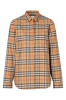 Хлопковая рубашка Vintage Check Burberry