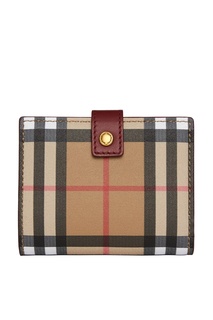 Кошелек из текстиля с узором Vintage Check Burberry