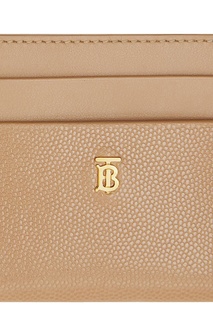 Бежевый футляр для карт с монограммой Burberry