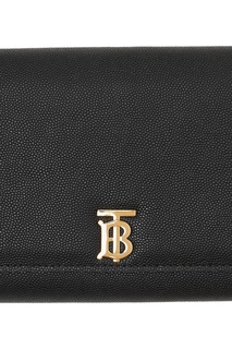 Черный бумажник с цепочкой Burberry