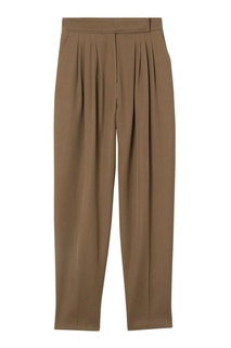 Шерстяные брюки с защипами Burberry