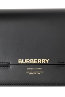 Черный клатч Grace с логотипом Burberry