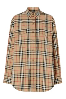 Свободная рубашка в клетку Vintage Check Burberry