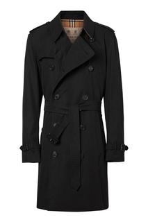 Черный тренч Kensington Burberry