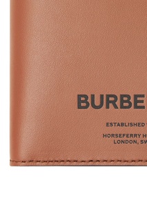 Коричневый кошелек с логотипом Horseferry Burberry