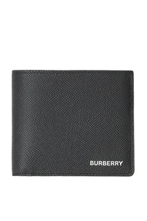 Черный кошелек с картхолдером Burberry
