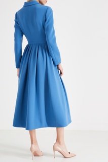 Голубое платье на пуговицах Alena Akhmadullina