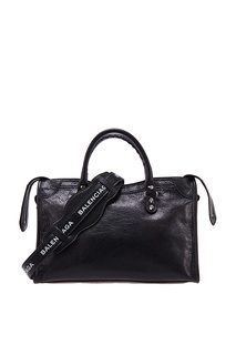 Черная сумка из мягкой кожи Balenciaga
