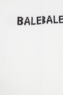Белые хлопковые носки Balenciaga Man