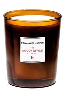 Ароматическая свеча The WOODY OFFICE of Daddy #16, 190 g Lola James Harper