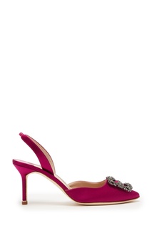 Розовые слингбэки Hangisli Manolo Blahnik