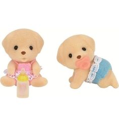 Игровой набор Sylvanian Families Лабрадоры-двойняшки