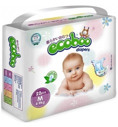 Подгузники Ecoboo (4-9 кг) шт.